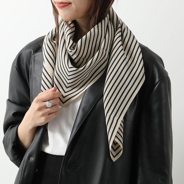 TOTEME（トーテム） スカーフ SIGNATURE MONOGRAM SILK BLANKET SCARF
