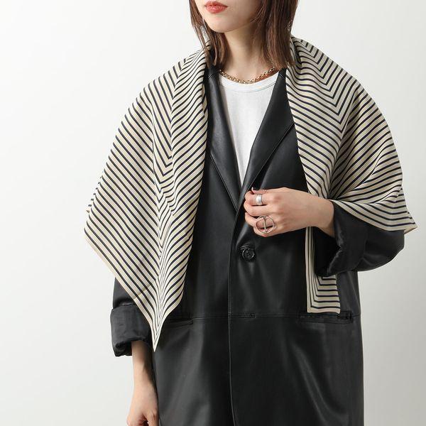 TOTEME Toteme トーテム スカーフ SIGNATURE MONOGRAM SILK TOTEME Toteme トーテム スカーフ SIGNATURE MONOGRAM SILK
