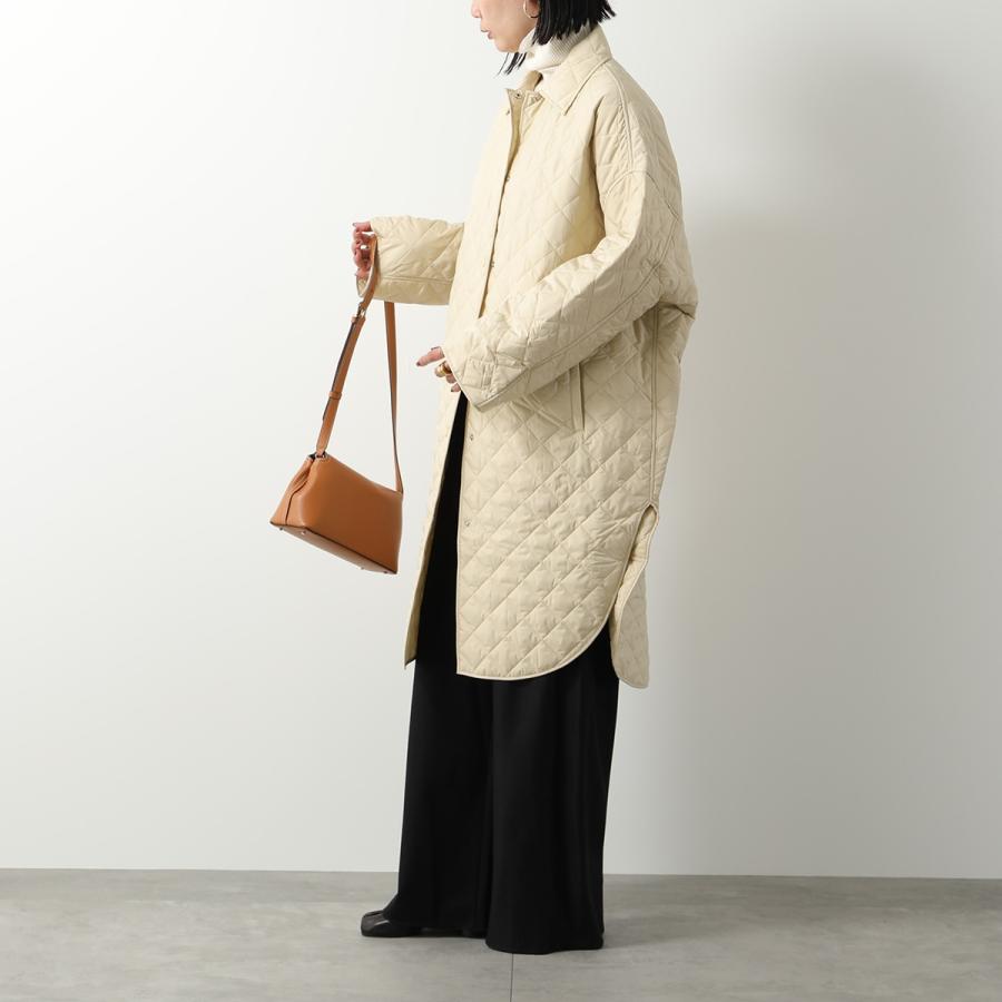 Toteme トーテム 中綿コート QUILTED COCOON COAT 234-WRTWOU085-FB0007 レディース キルティング ロング丈 サイドスリット カラー2色｜s-musee｜05