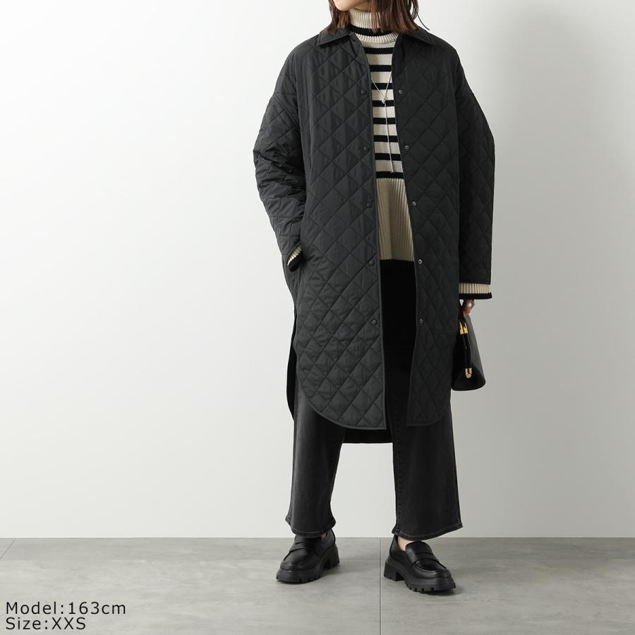 Toteme トーテム 中綿コート QUILTED COCOON COAT 234-WRTWOU085-FB0007 レディース キルティング ロング丈 サイドスリット カラー2色｜s-musee｜07