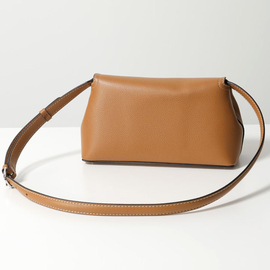 Toteme トーテム ショルダーバッグ T-LOCK CLUTCH 234 WLGBG423 LE0030 レディース T ロック クラッチ レザー  鞄 105/TAN