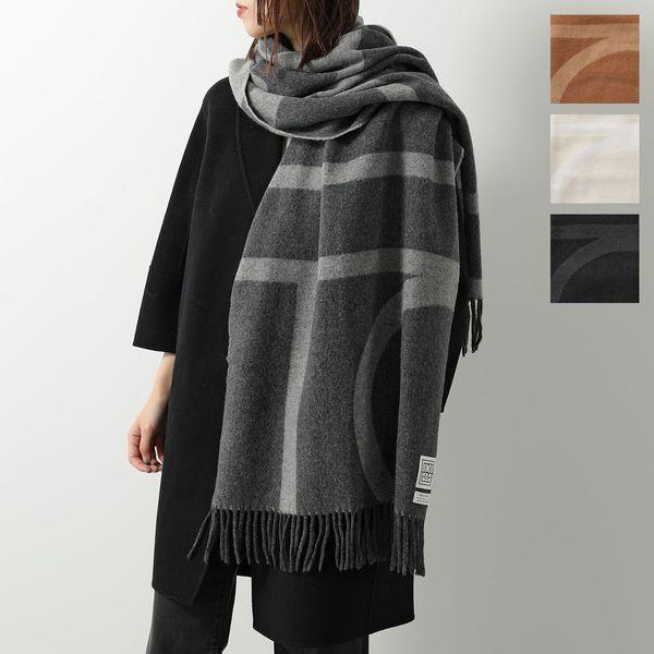 TOTEME（トーテム） マフラー MONOGRAM JACQUARD WOOL SCARF