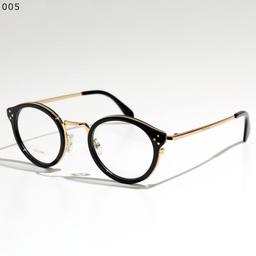 CELINE セリーヌ メガネ CL50001U レディース オーバル型 めがね 伊達メガネ ダテ 眼鏡 ロゴ アイウェア カラー3色｜s-musee｜05
