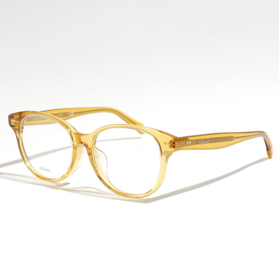 セリーヌウェリントン伊達メガネ CELINE セリーヌ メガネ CL50007F レディース ウェリントン型