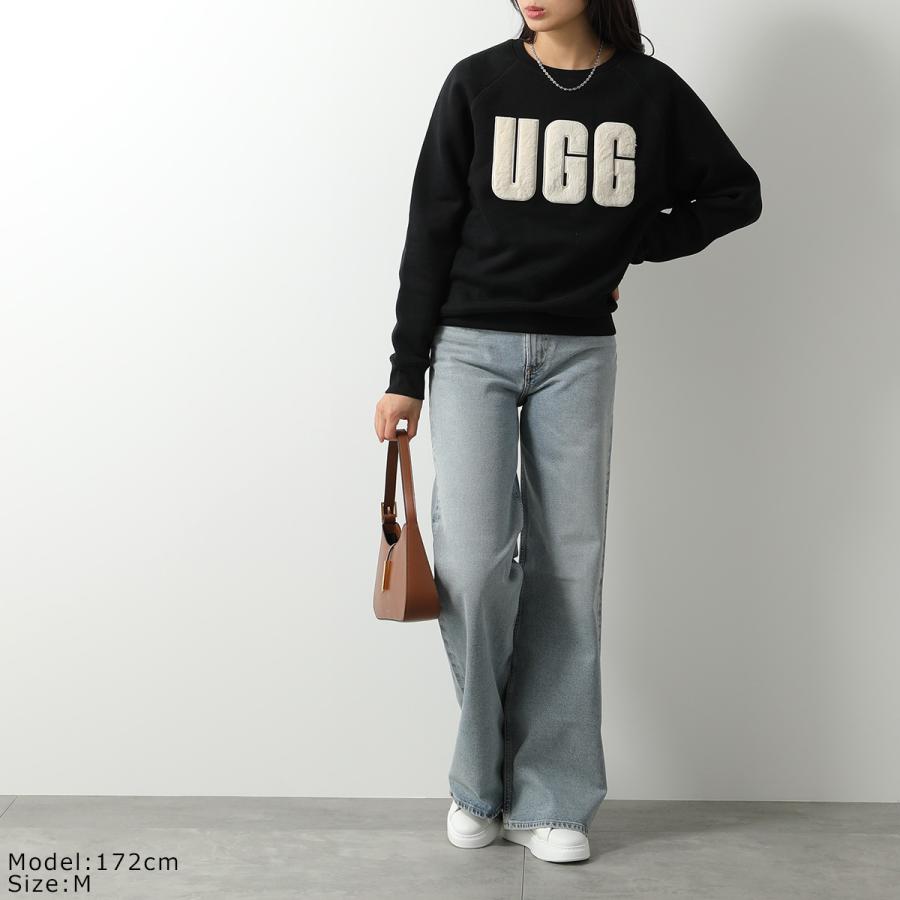UGG トレーナー マドリン ファジー ロゴ クルーネック 1123718 
