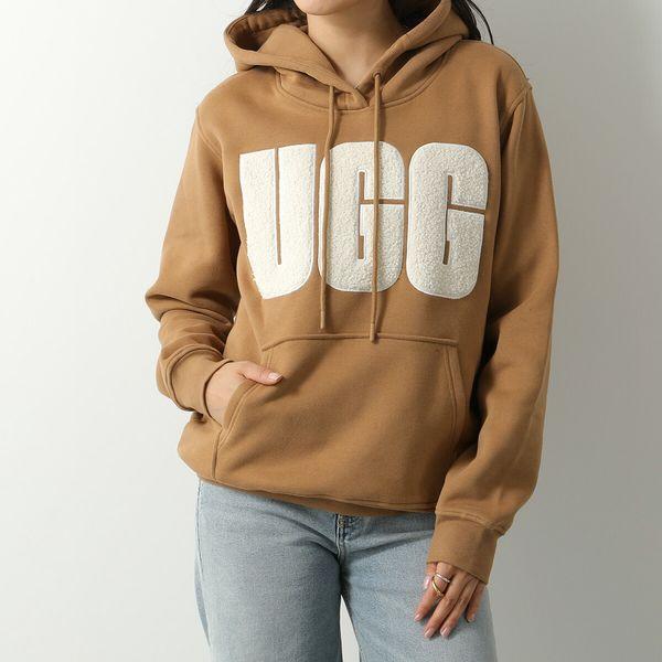 UGG（アグ） パーカー Rey UGGfluff Logo Hoodie レイ UGGフラッフ