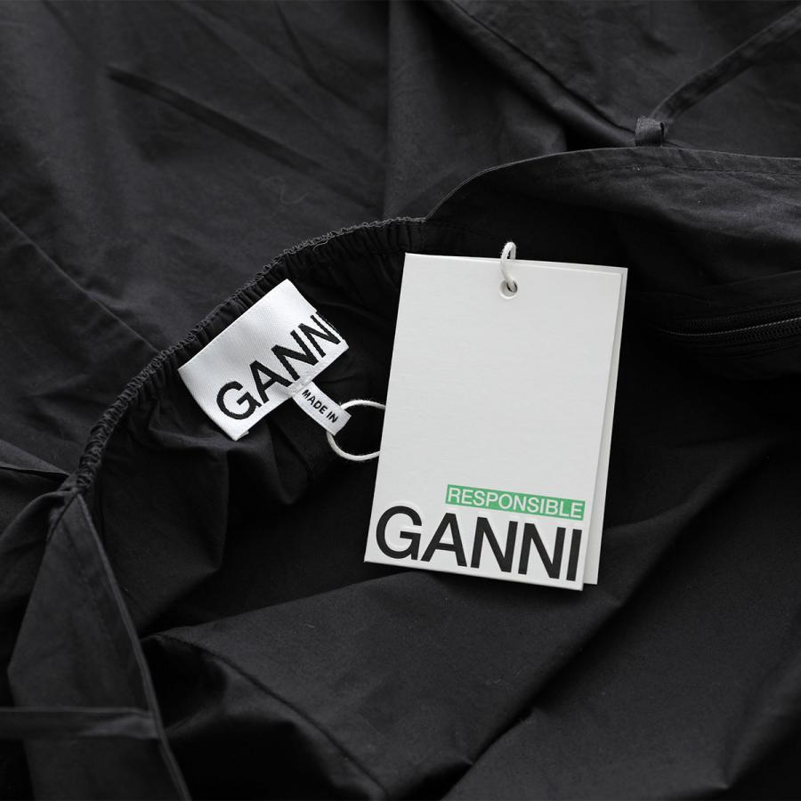 GANNI ガニー ワンピース Cotton Poplin Open Back Mini Dress GANNI ガニー ワンピース Cotton Poplin Open Back Mini Dress