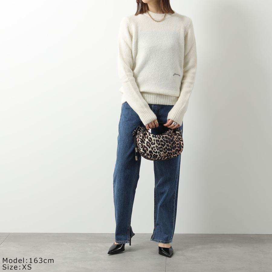GANNI（ガニー） セーター Brushed Alpaca O-Neck ブラッシュ アルパカ