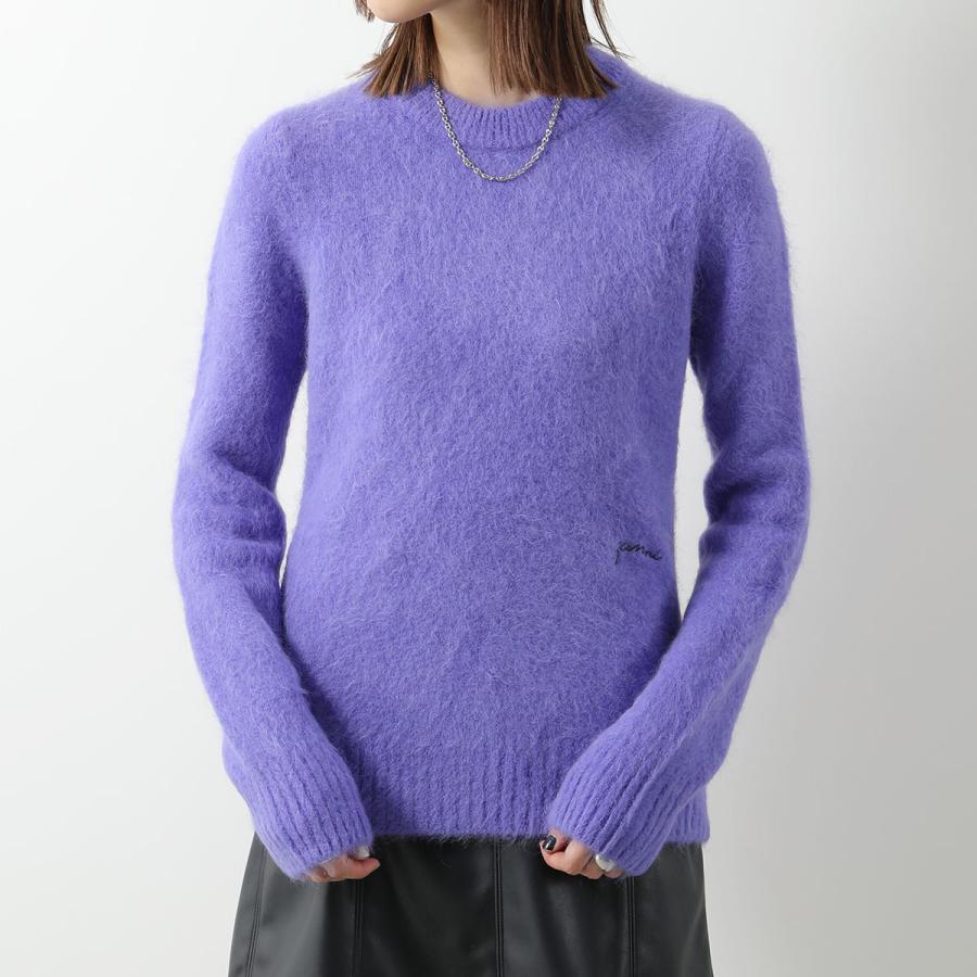 GANNI（ガニー） セーター Brushed Alpaca O-Neck ブラッシュ アルパカ
