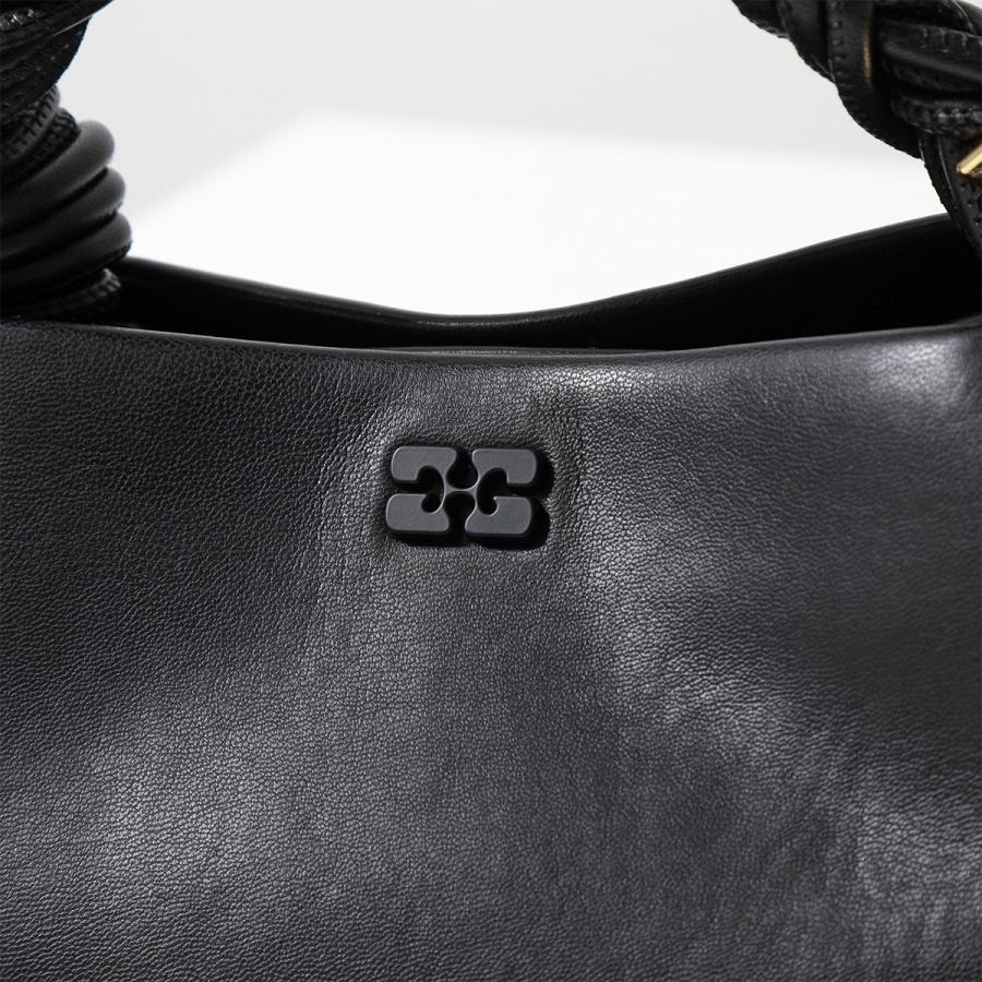 GANNI ガニー ハンドバッグ BOU BAG SMALL A5241 A5245 A6335 A5906 レディース ショルダーバッグ ブーバッグ リサイクルレザー バタフライロゴ カラー4色の画像