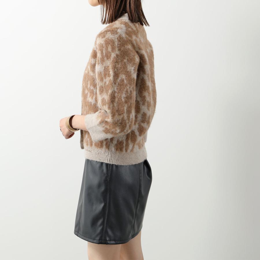 GANNI ガニー カーディガン Leopard Jacquard Cardigan K1976