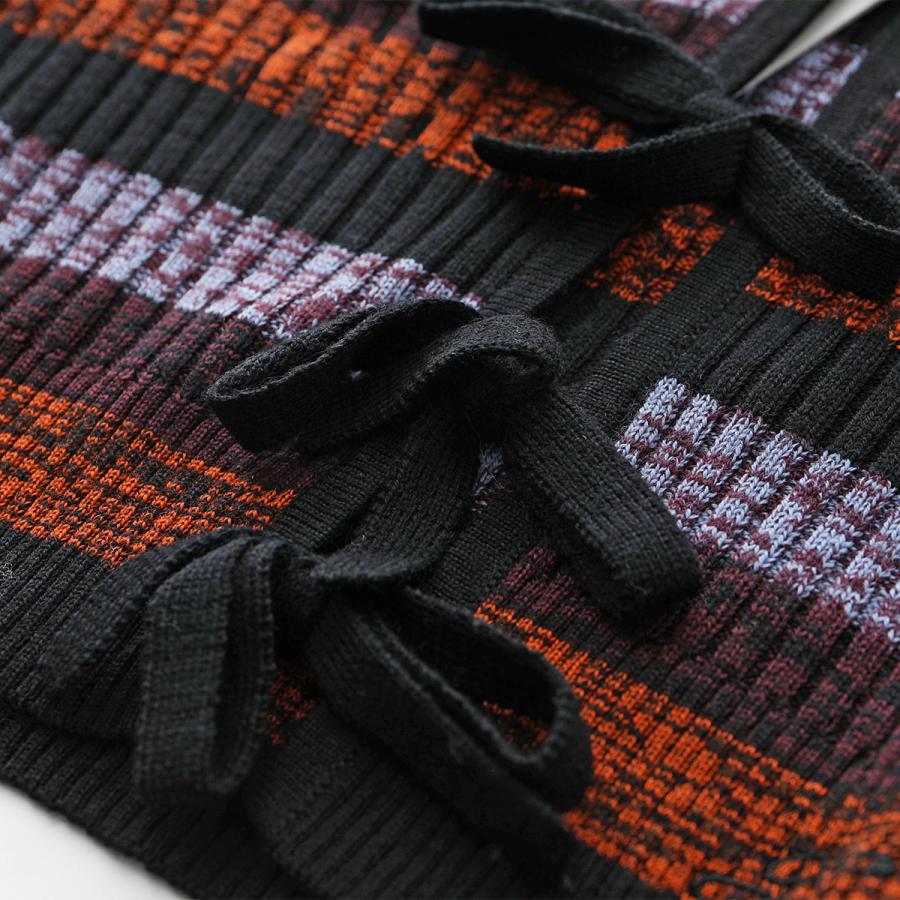 GANNI ガニー カーディガン Sprayed Merino Rib Cropped