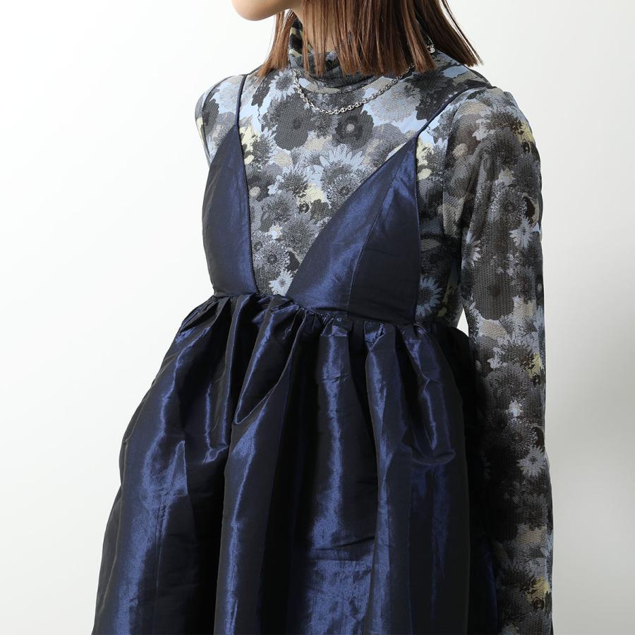 GANNI ガニー キャミワンピース Shiny Taffeta Strap Dress GANNI ガニー キャミワンピース Shiny Taffeta Strap Dress