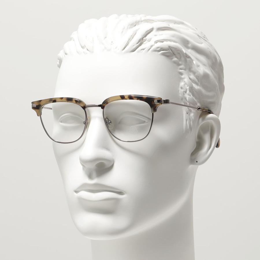 MONCLER モンクレール メガネ ML5021 メンズ ウェリントン型 