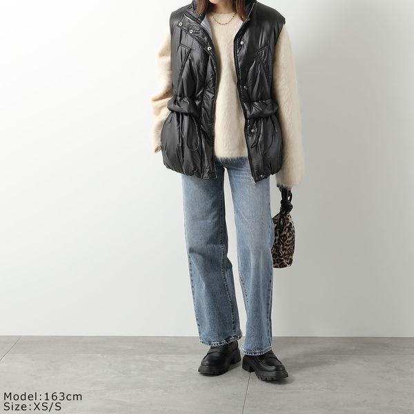 GANNI ガニー 中綿ベスト Shiny Quilt Vest F8386 6632 GANNI ガニー 中綿ベスト Shiny Quilt Vest F8386 6632