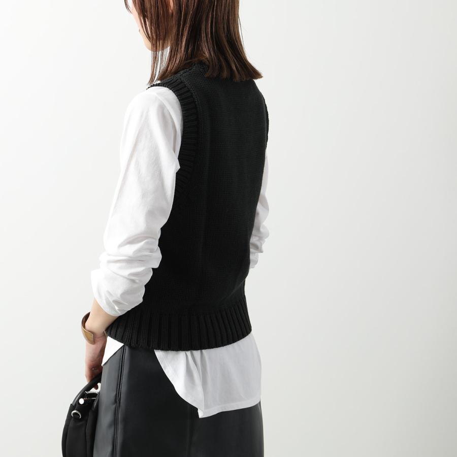 GANNI ガニー ニットベスト Cotton Rope Vest K2047 K2100 2589 GANNI ガニー ニットベスト Cotton Rope Vest K2047 K2100 2589