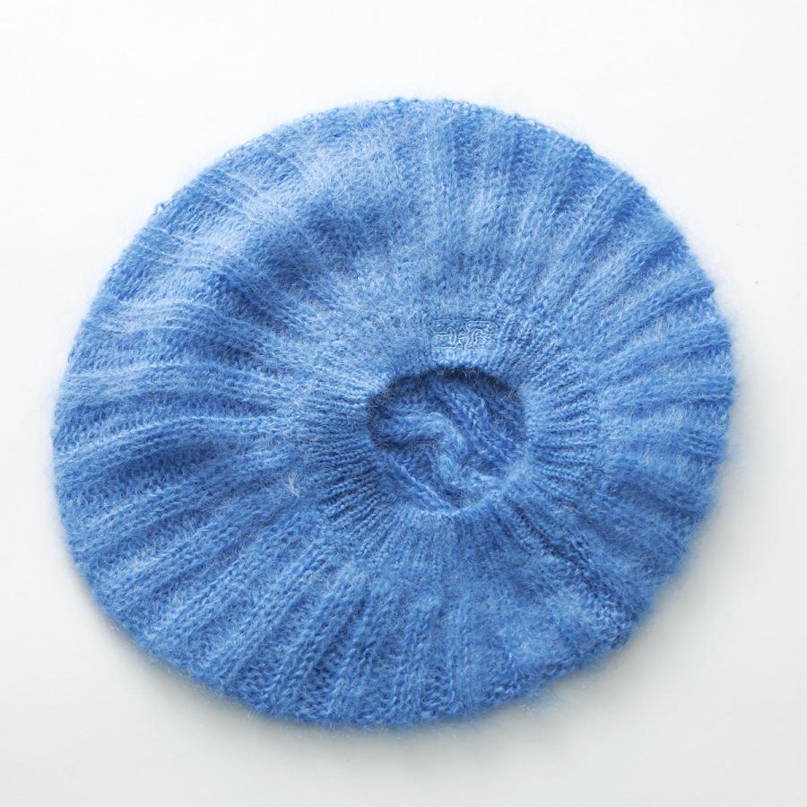 GANNI（ガニー） ベレー帽 Oversized Brushed Mohair Rib Beret A5106