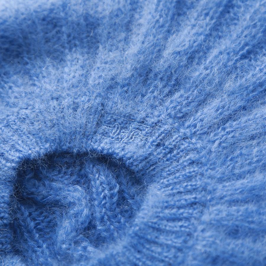 GANNI（ガニー） ベレー帽 Oversized Brushed Mohair Rib Beret A5106