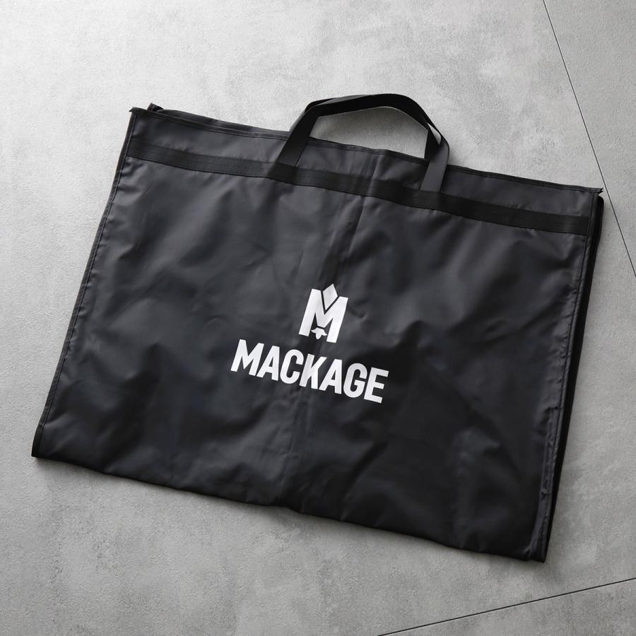 MACKAGE マッカージュ ダウンジャケット COLLIN-Z コリン メンズ 撥水 ブルゾン ロゴパッチ スタンドカラー ジャージ切替 Navy | Mackage | 12