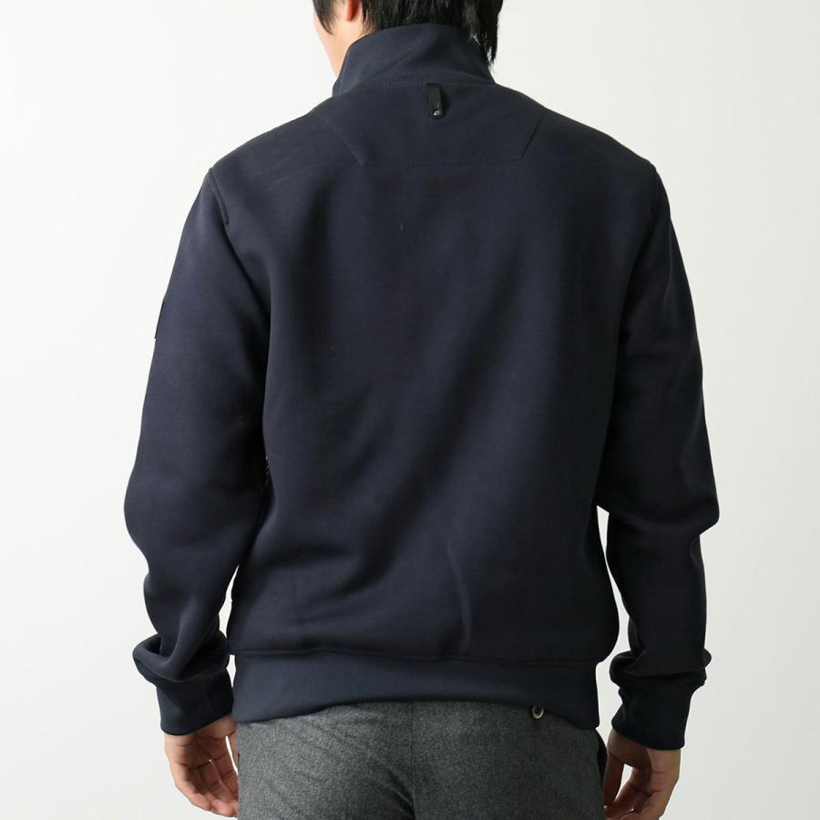 MACKAGE マッカージュ ダウンジャケット COLLIN-Z コリン メンズ 撥水 ブルゾン ロゴパッチ スタンドカラー ジャージ切替 Navy | Mackage | 05