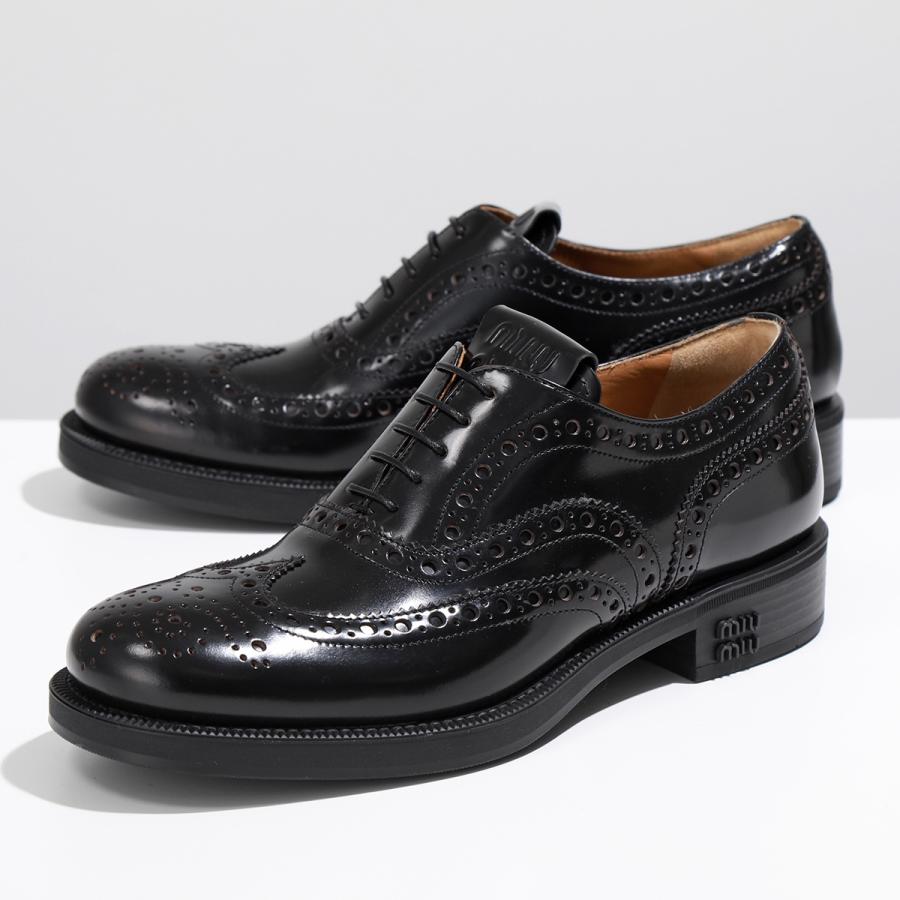miu Church's×Miu Miu チャーチ ミュウミュウ レザーシューズ miu Church's×Miu Miu チャーチ ミュウミュウ レザーシューズ