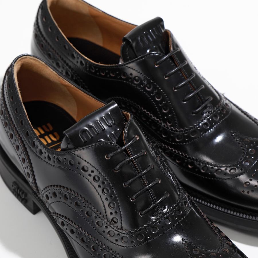 miu Church's×Miu Miu チャーチ ミュウミュウ レザーシューズ miu Church's×Miu Miu チャーチ ミュウミュウ レザーシューズ