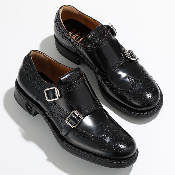 miu Church's×Miu Miu チャーチ ミュウミュウ レザーシューズ miu Church's×Miu Miu チャーチ ミュウミュウ レザーシューズ