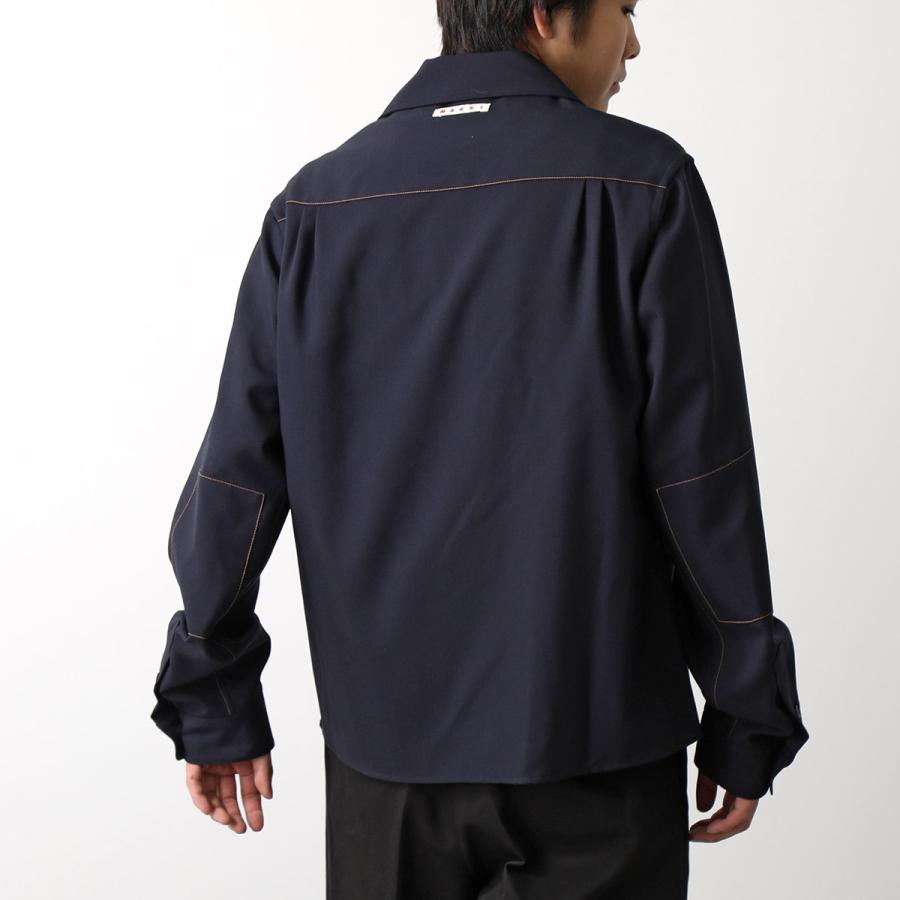 MARNI（マルニ） シャツ CUMU0246A0 TW839 メンズ ウール 長袖 胸