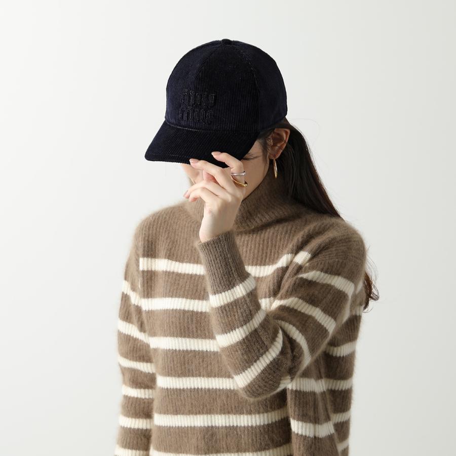 miu miu（ミュウミュウ） ベースボールキャップ 5HC179 2F81