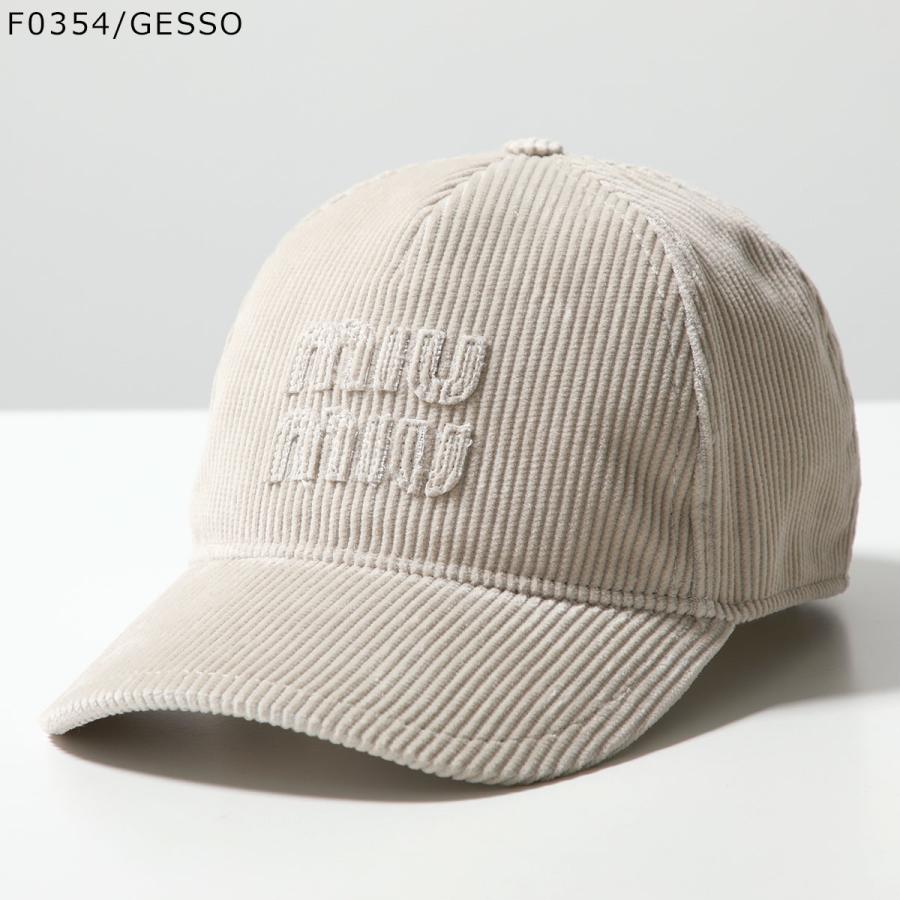 miu miu（ミュウミュウ） ベースボールキャップ 5HC179 2F81