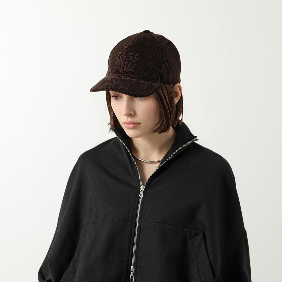 miu miu（ミュウミュウ） ベースボールキャップ 5HC179 2F81