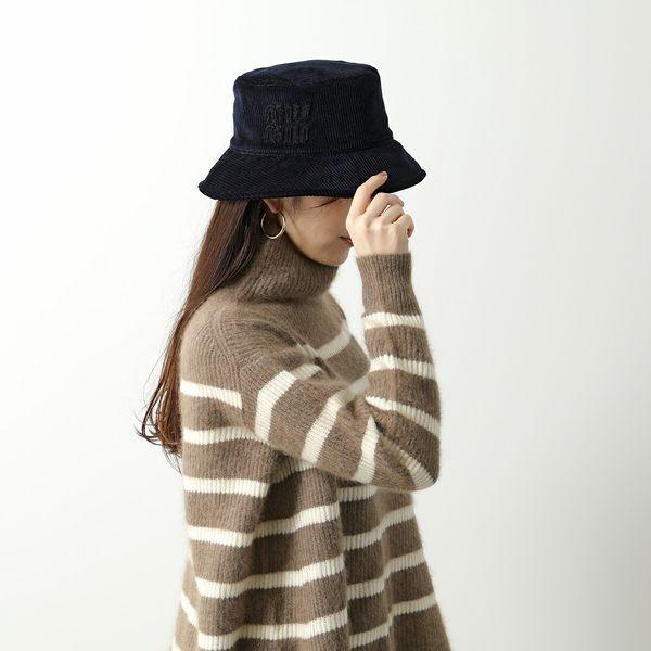 miu miu（ミュウミュウ） バケットハット 5HC196 2F81 レディース