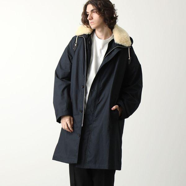 ジルサンダー 2007AW ボアカラー モールスキンコート JIL SANDER（ジルサンダー） JIL SANDER+ プラス 中綿コート PARKA 07