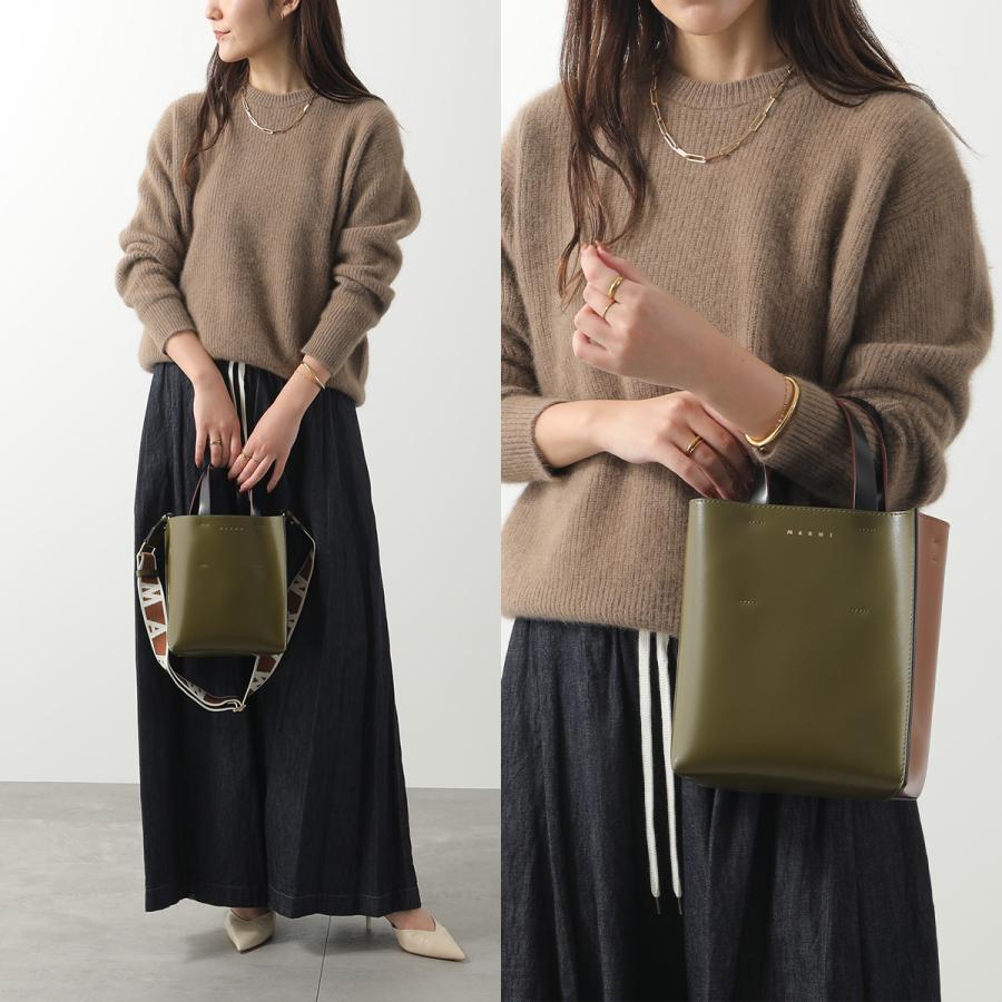 MARNI マルニ トートバッグ MUSEO MINI ミュゼオ ミニ SHMP0039U1 SHMP0039U2 LV639 レディース ショルダーバッグ ハンドバッグ 巾着 SHMP0039U1LV63900N99の画像