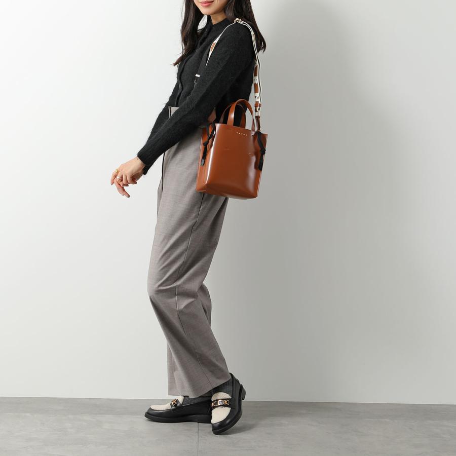 MARNI マルニ トートバッグ MUSEO MINI ミュゼオ ミニ SHMP0039U1 SHMP0039U2 LV639 レディース ショルダーバッグ ハンドバッグ 巾着 SHMP0039U1LV63900N99の画像