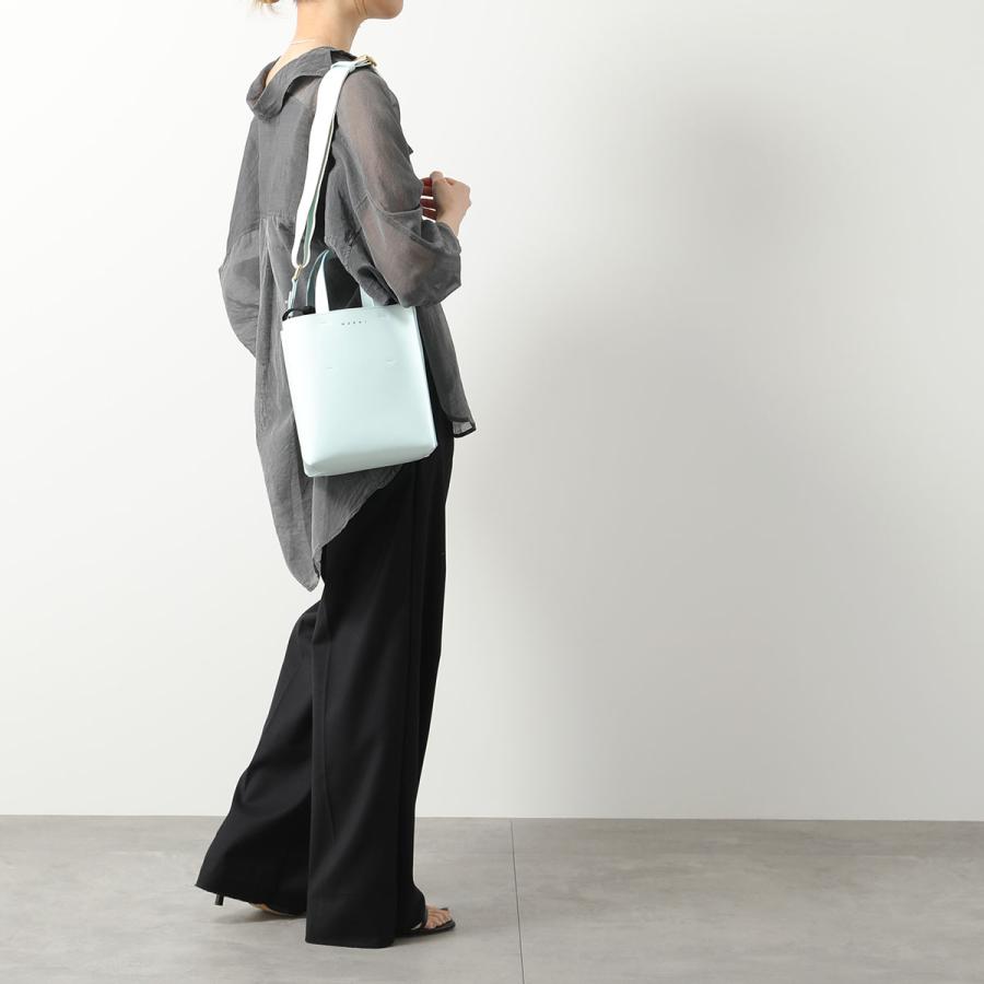 MARNI マルニ トートバッグ MUSEO MINI ミュゼオ ミニ SHMP0039U1 SHMP0039U2 LV639 レディース ショルダーバッグ ハンドバッグ 巾着 SHMP0039U1LV63900N99の画像