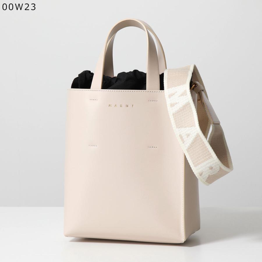 MARNI マルニ トートバッグ MUSEO MINI ミュゼオ ミニ SHMP0039U1 SHMP0039U2 LV639 レディース ショルダーバッグ ハンドバッグ 巾着 SHMP0039U1LV63900N99の画像