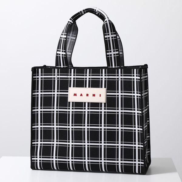 MARNI マルニ トートバッグ SHMP0109A0 P6053 レディース チェック柄 