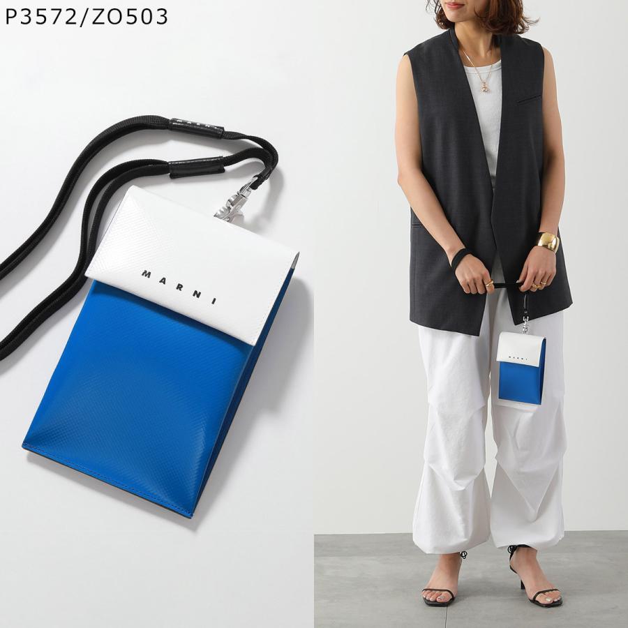 MARNI マルニ フォンケース TRIBECA トライベッカ TEMI0004A6 P6052 TEMI0004A4 P3572 P5769 レディース ネックポーチ ショルダーバッグ クロスボディの画像