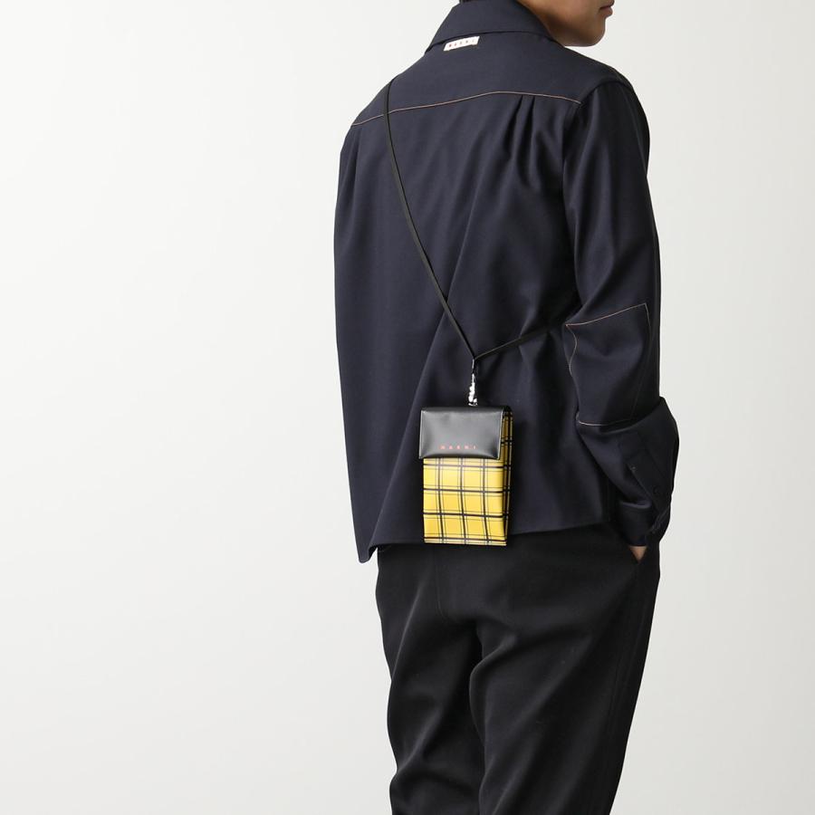 MARNI マルニ フォンケース TRIBECA トライベッカ TEMI0004A6 P6052 TEMI0004A4 P3572 P5769 レディース ネックポーチ ショルダーバッグ クロスボディの画像