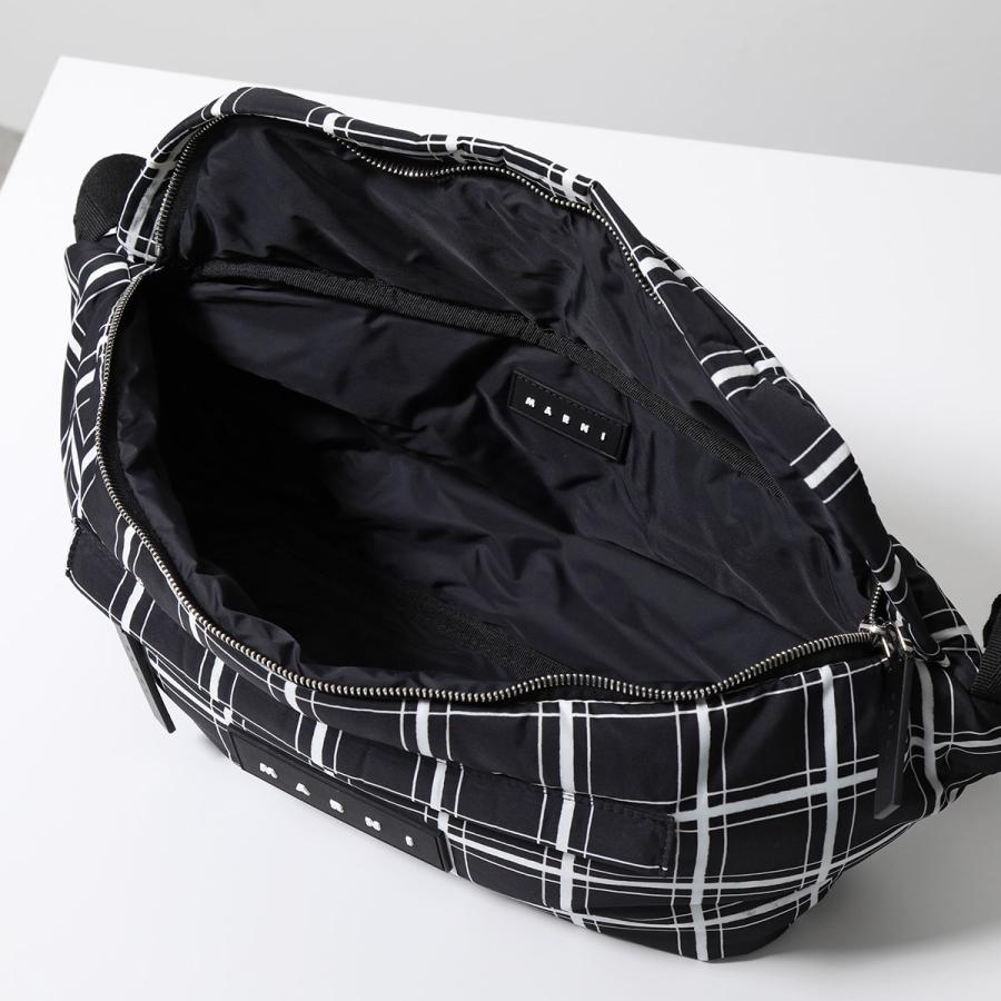 MARNI マルニ ボディバッグ MUMQ0020U0 P6262 メンズ チェック柄 MARNI マルニ ボディバッグ MUMQ0020U0 P6262 メンズ チェック柄
