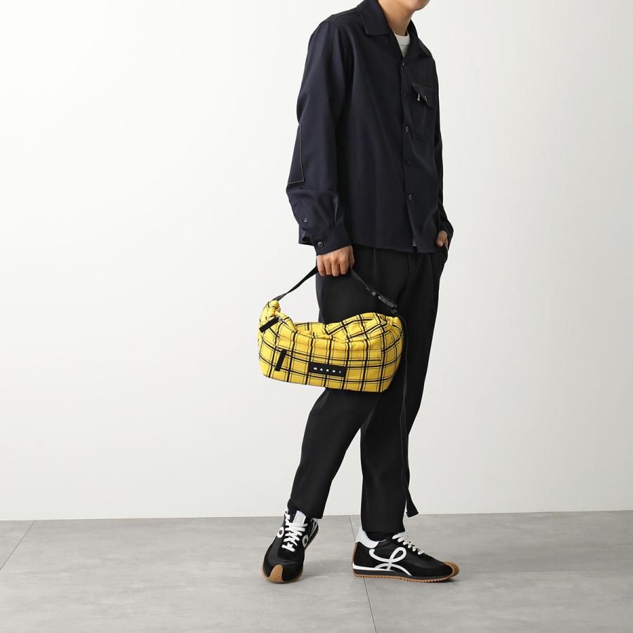 MARNI マルニ ボディバッグ MUMQ0020U0 P6262 メンズ チェック柄 MARNI マルニ ボディバッグ MUMQ0020U0 P6262 メンズ チェック柄