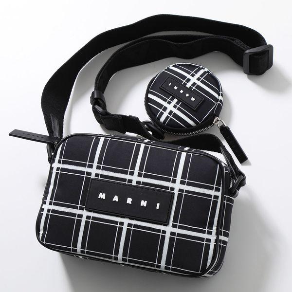 MARNI マルニ ショルダーバッグBMMP0096Q2 P5441 ZO521 MARNI（マルニ） ショルダーバッグ SBMQ0084U0 P6262 メンズ チェック