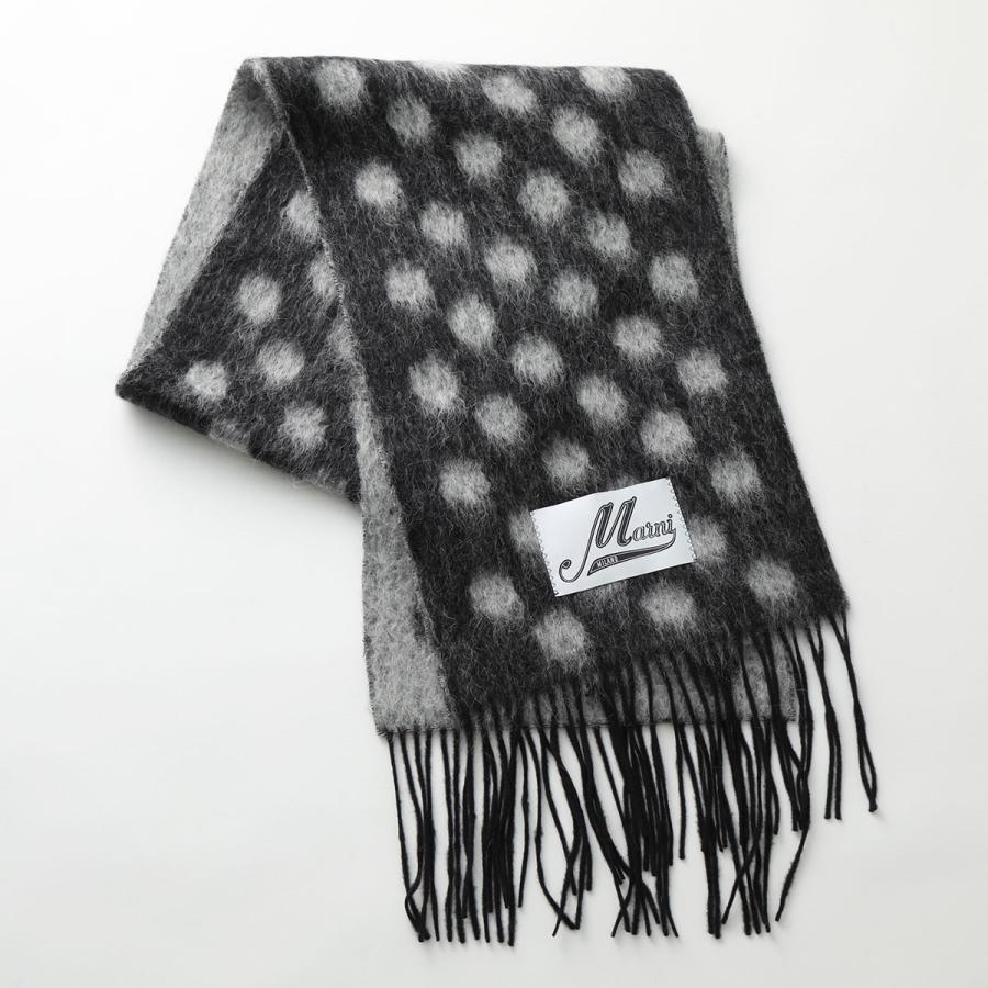 MARNI（マルニ） マフラー SCMC0107Q0 UAW020 メンズ ロゴパッチ