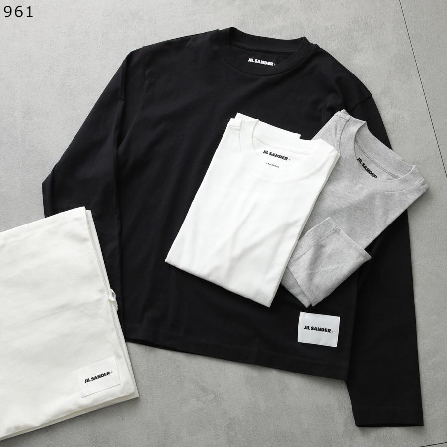 JIL SANDER（ジルサンダー） JIL SANDER+ プラス 長袖 Tシャツ 【3枚組