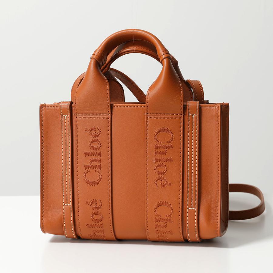 Chloe 2way ハンドバッグ ショルダーバッグ ウッディミニ レザー Chloe ショルダーバッグ WOODY MINI ウッディ ミニ (Chloe/ショルダー