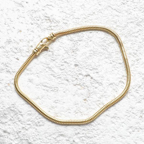 TOM WOOD（トムウッド） ブレスレット Snake Bracelet Slim Gold