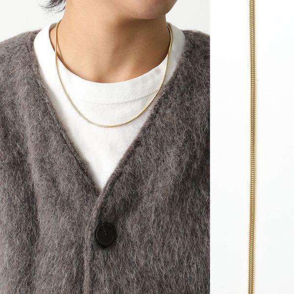 TOM WOOD（トムウッド） ネックレス Snake Chain Slim Gold 20.5inch