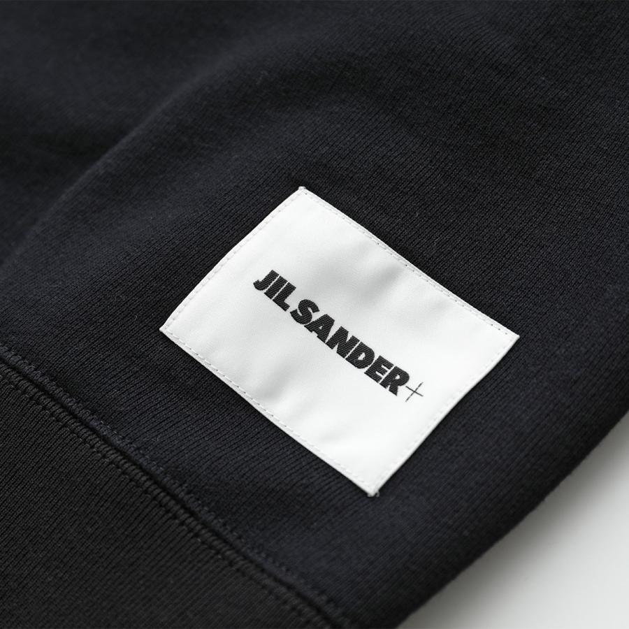 JIL SANDER+ ジルサンダー プラス パーカー J40GU0104 J20039 レディース プルオーバー スウェット 長袖 ロゴラベル 001/BLACK｜s-musee｜10