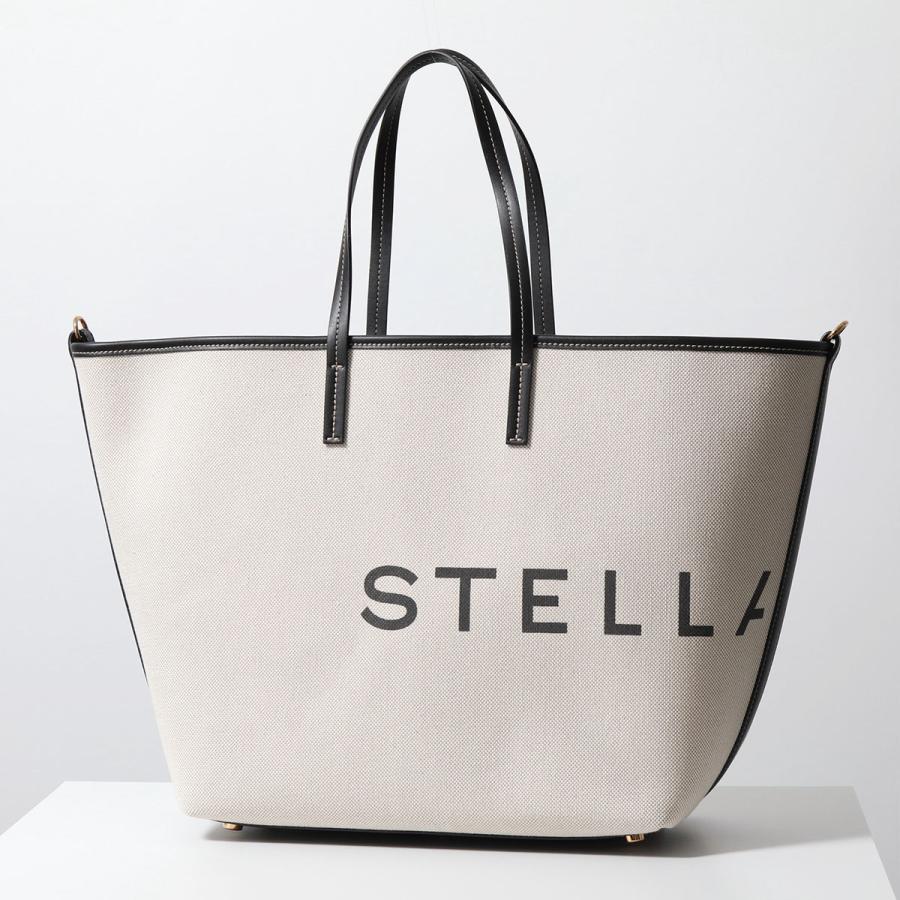 STELLA McCARTNEY ステラマッカートニー トートバッグ 7B0048 WP0221 レディース ロゴ ミニポーチ付き キャンバス 鞄 9043/ECRE｜s-musee｜07